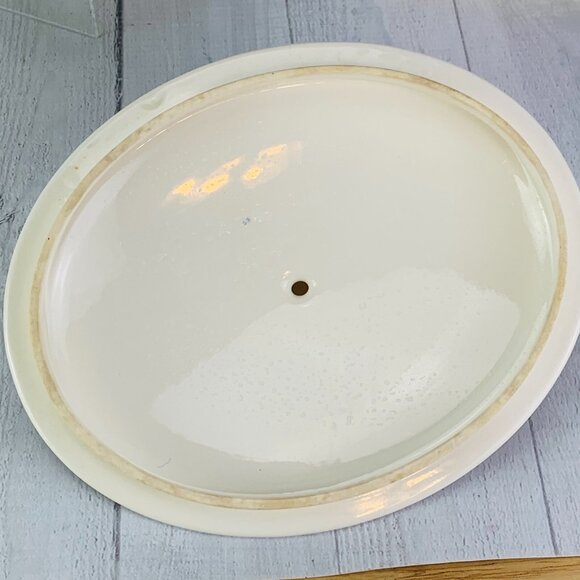 Johnson Brothers AUTUMN GROVE Blueberries Fruit Oval Covered Handle Serving Bowl - Picture 7 of 11